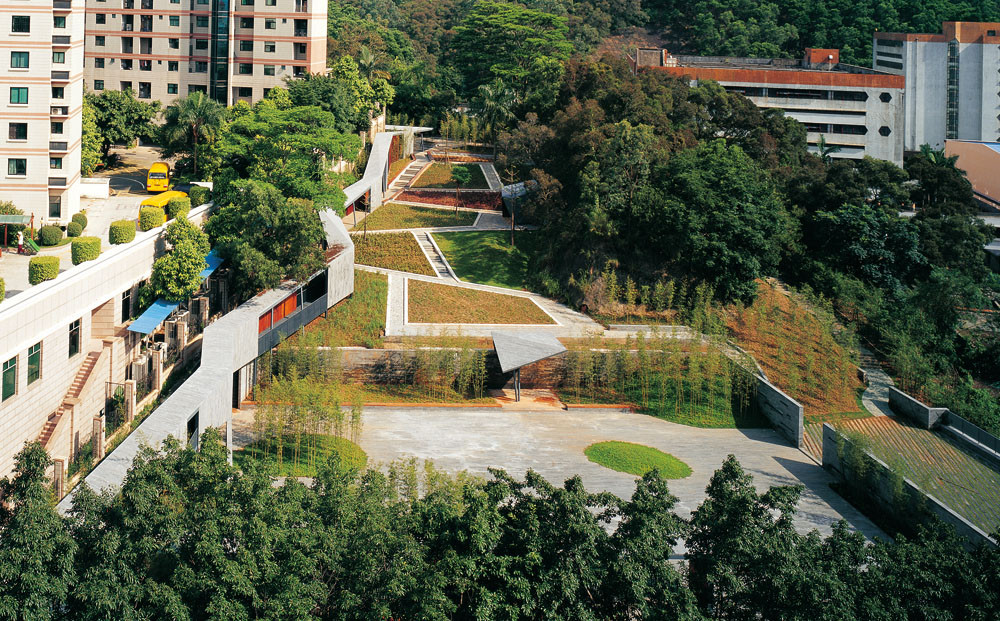 Jade Bamboo Culture Plaza / Urbanus, © Meng Yan