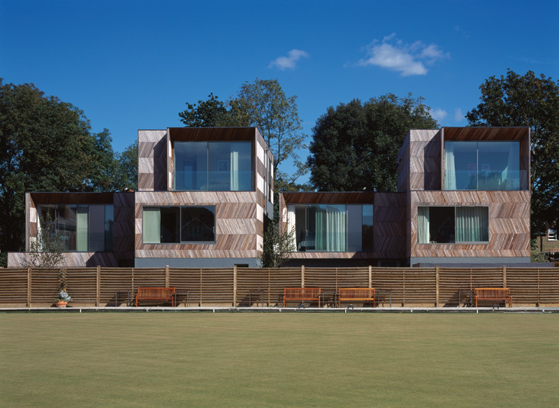 Herringbone Houses / Alison Brooks Architects