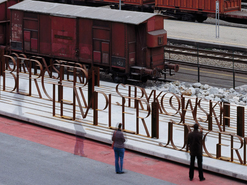 Jewish Deportation Memorial / Studio Kuadra, Courtesy of studio kuadra