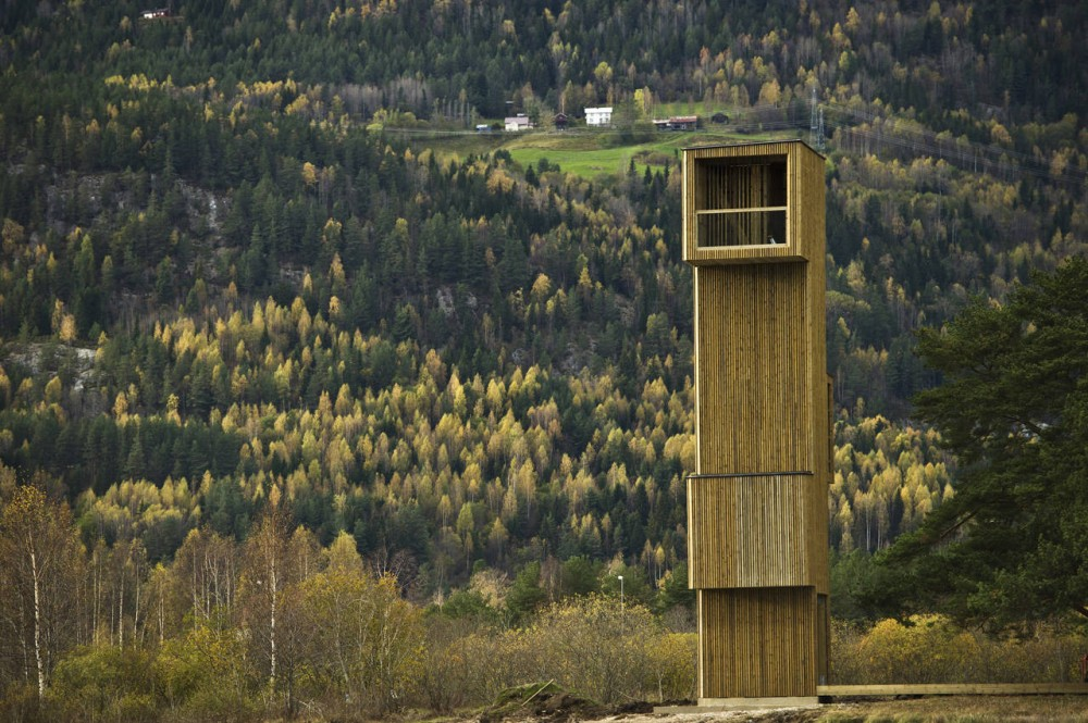 Torre Mirador en Seljord / Rintala Eggertsson Architects, © Dag Jenssen