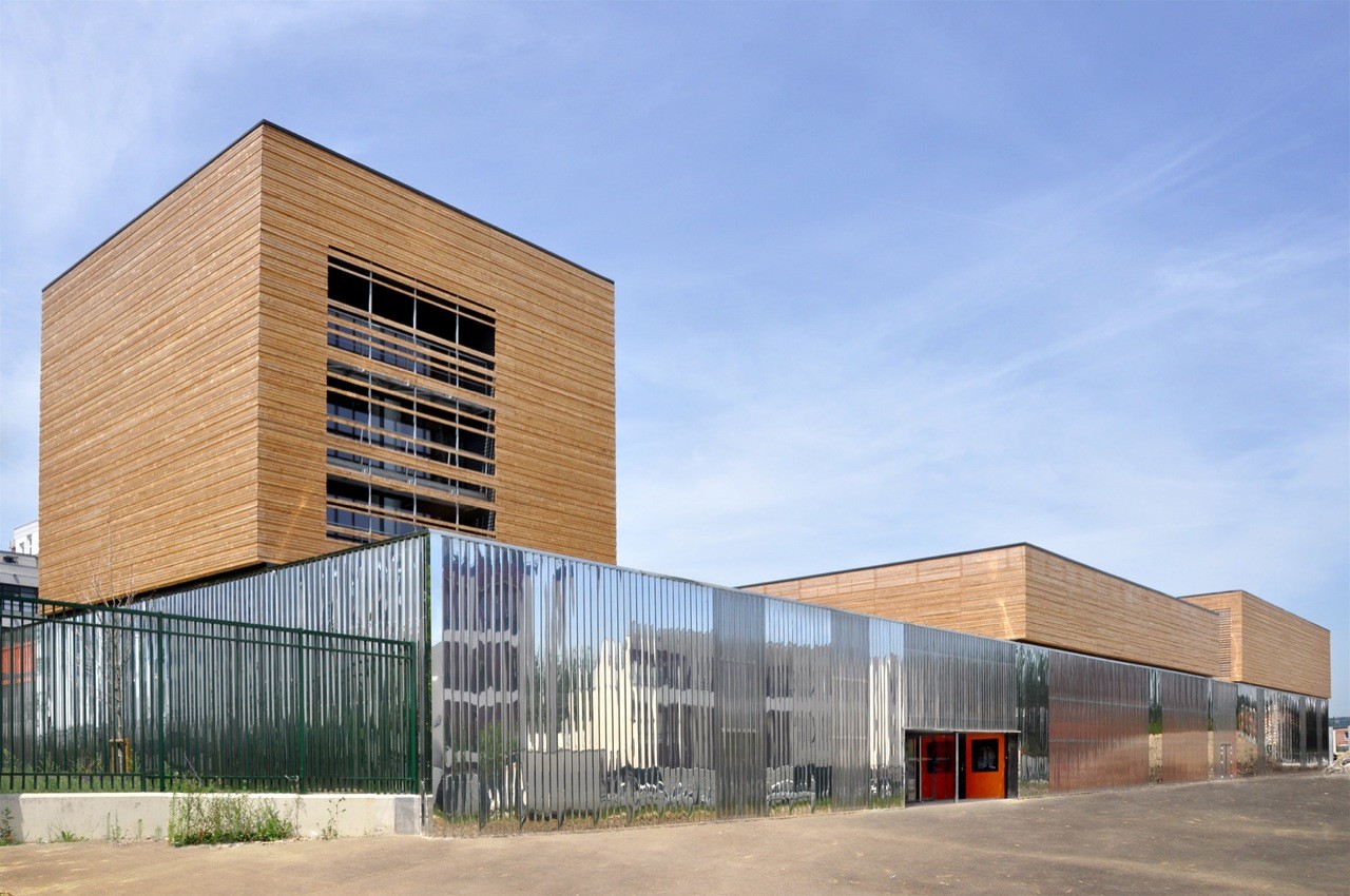 College Sports Hall / archi5, © Fabien Terreaux
