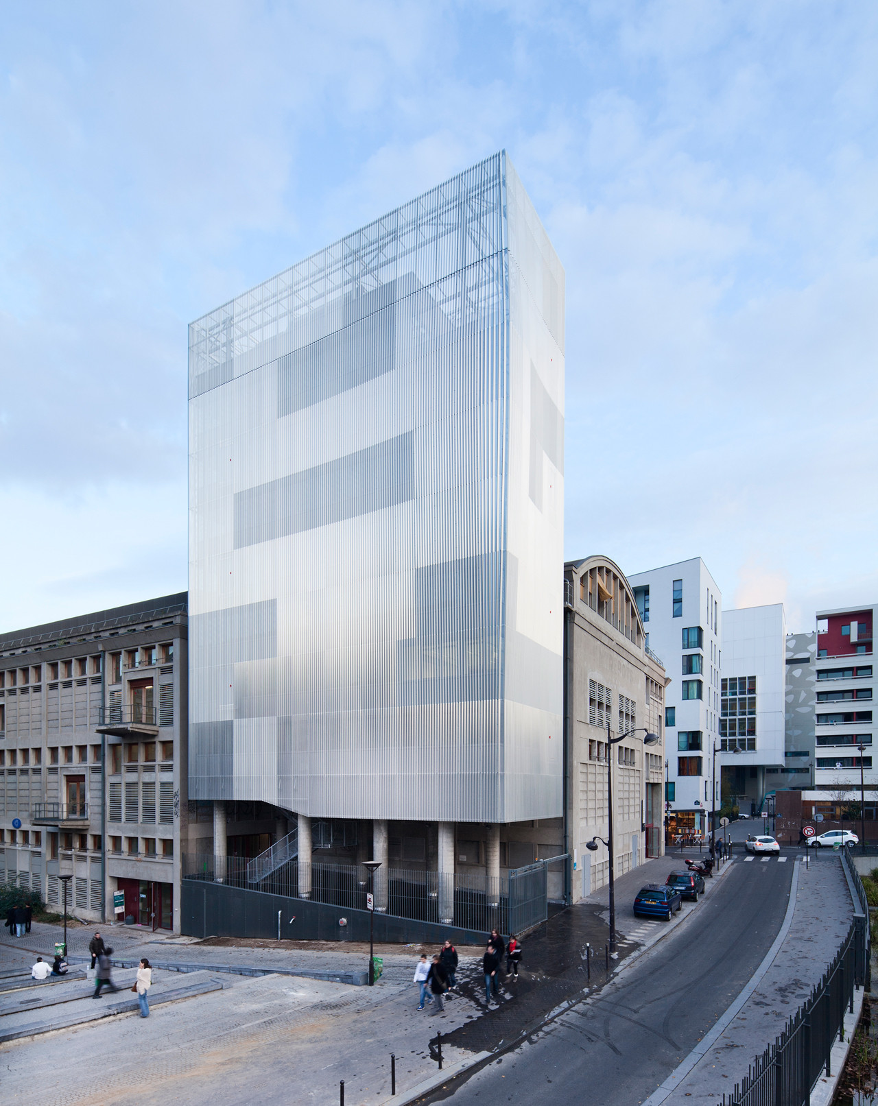 M3A2 Cultural and Community Tower / Antonini + Darmon Architectes, © Luc Boegly