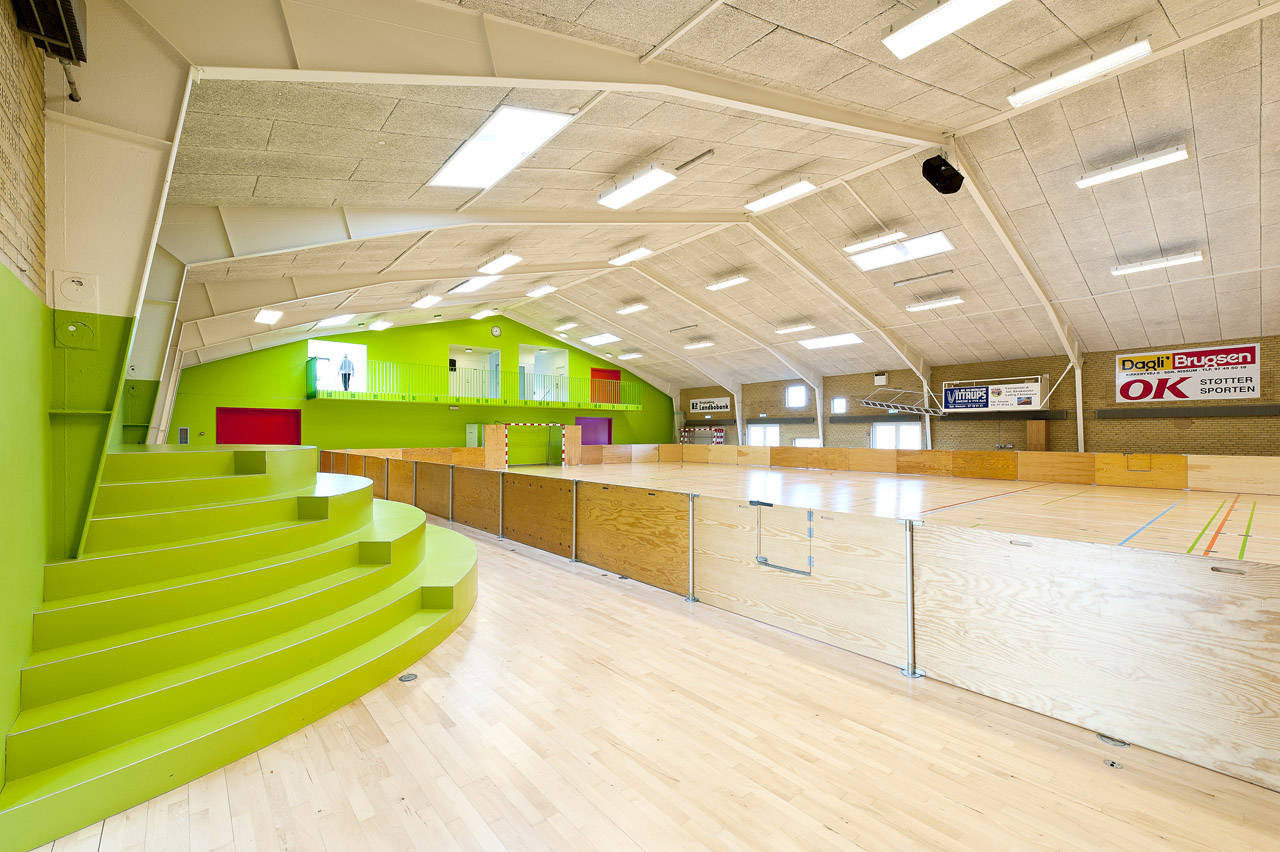 Sdr Nissum Hallen / Cebra, © Mikkel Frost / Cebra