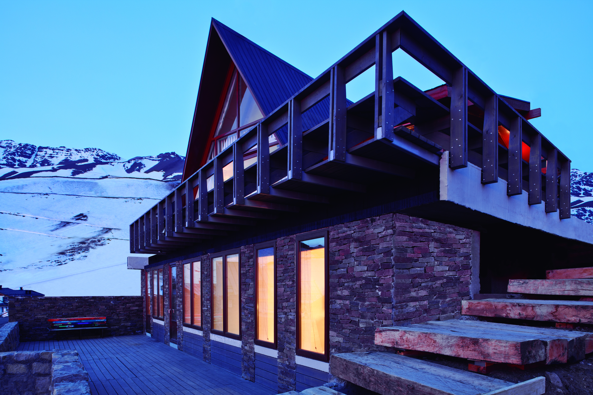 Refugio La Parva / elton+léniz arquitectos asociados, © Natalia Vial