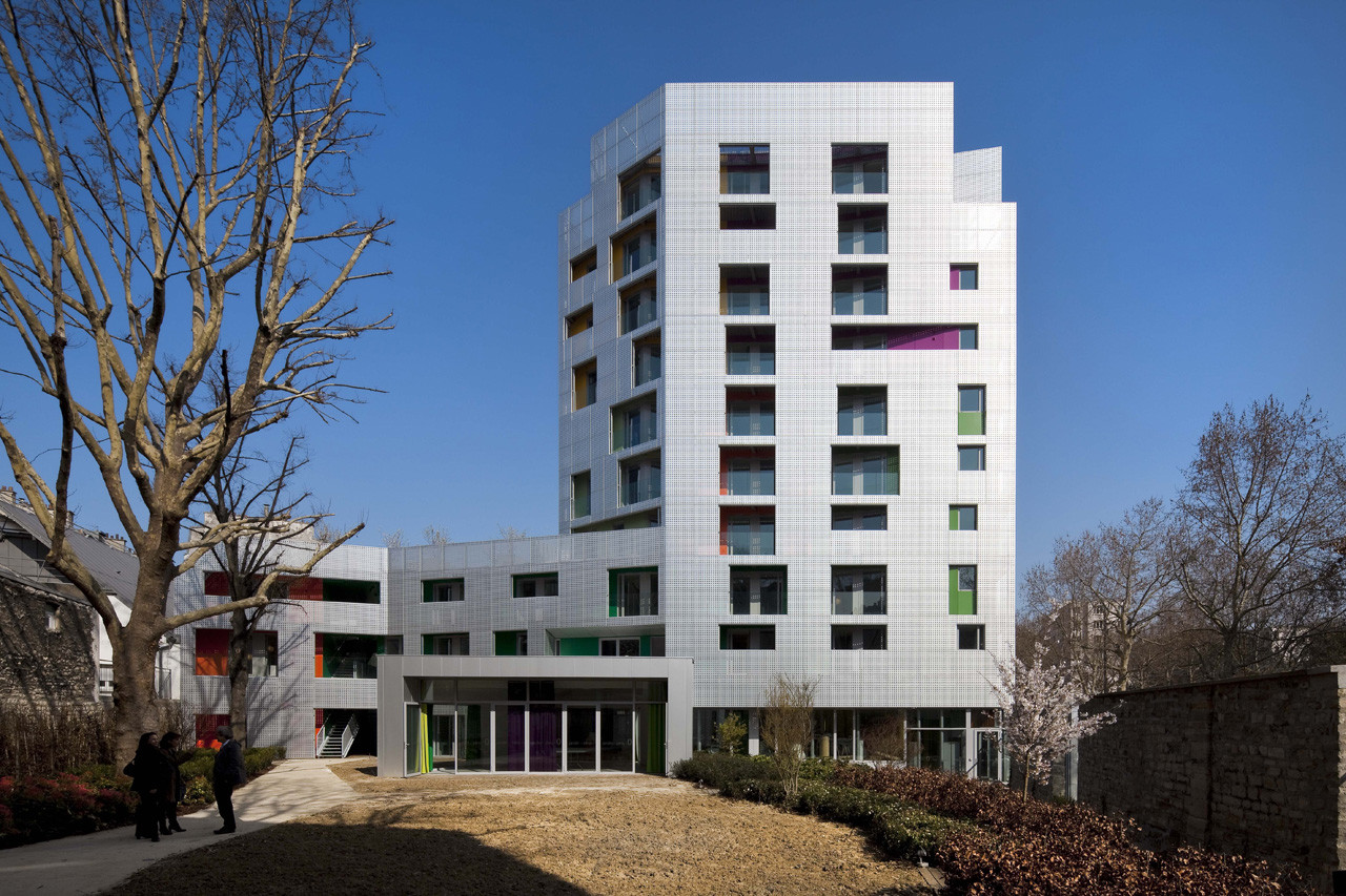 Young Workers Residence / aasb_agence d’architecture suzelbrout, © Hervé Abbadie