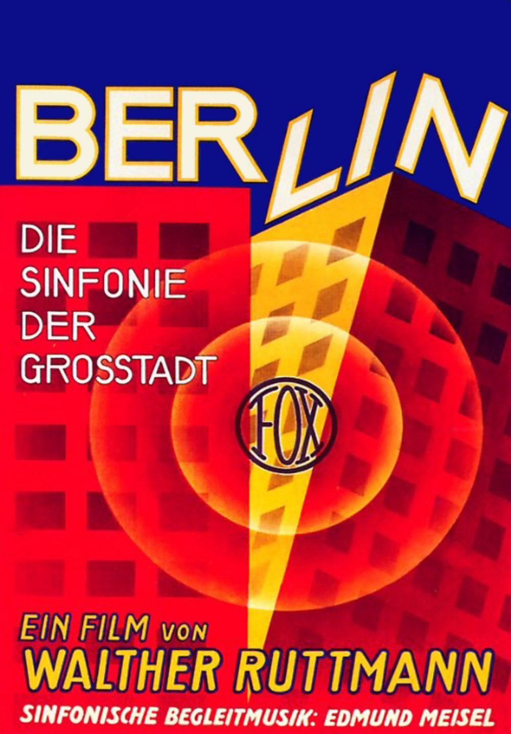Cine y Arquitectura: "Berlín, Sinfonía de una Gran Ciudad", Berlín, Sinfonía de una Gran Ciudad