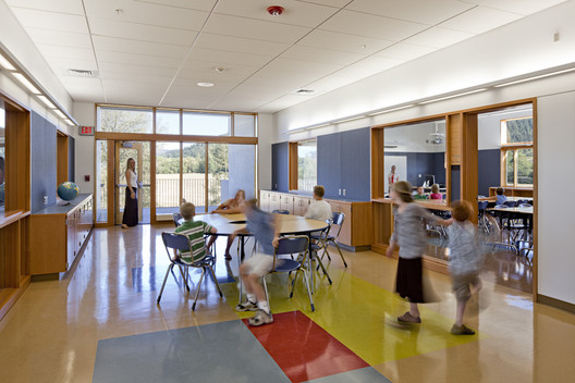 Consider scale when configuring shared living quarters. Project Name: Thurston Elementary School in Springfield School District. Photo by Lincoln Barbour
