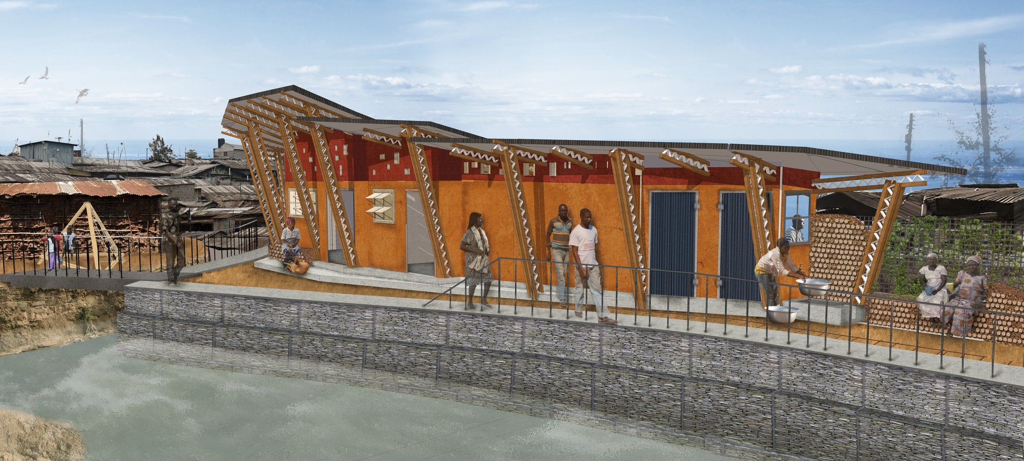 AECOM Announces Urban SOS Winners, Unslumming Kibera. Courtesy of AECOM
