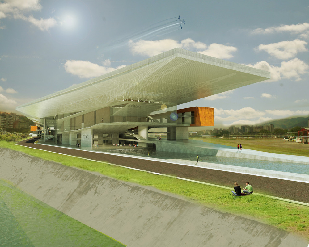 Mención concurso recinto ferial caracas / micucci arquitectos ... Design creativo recinto