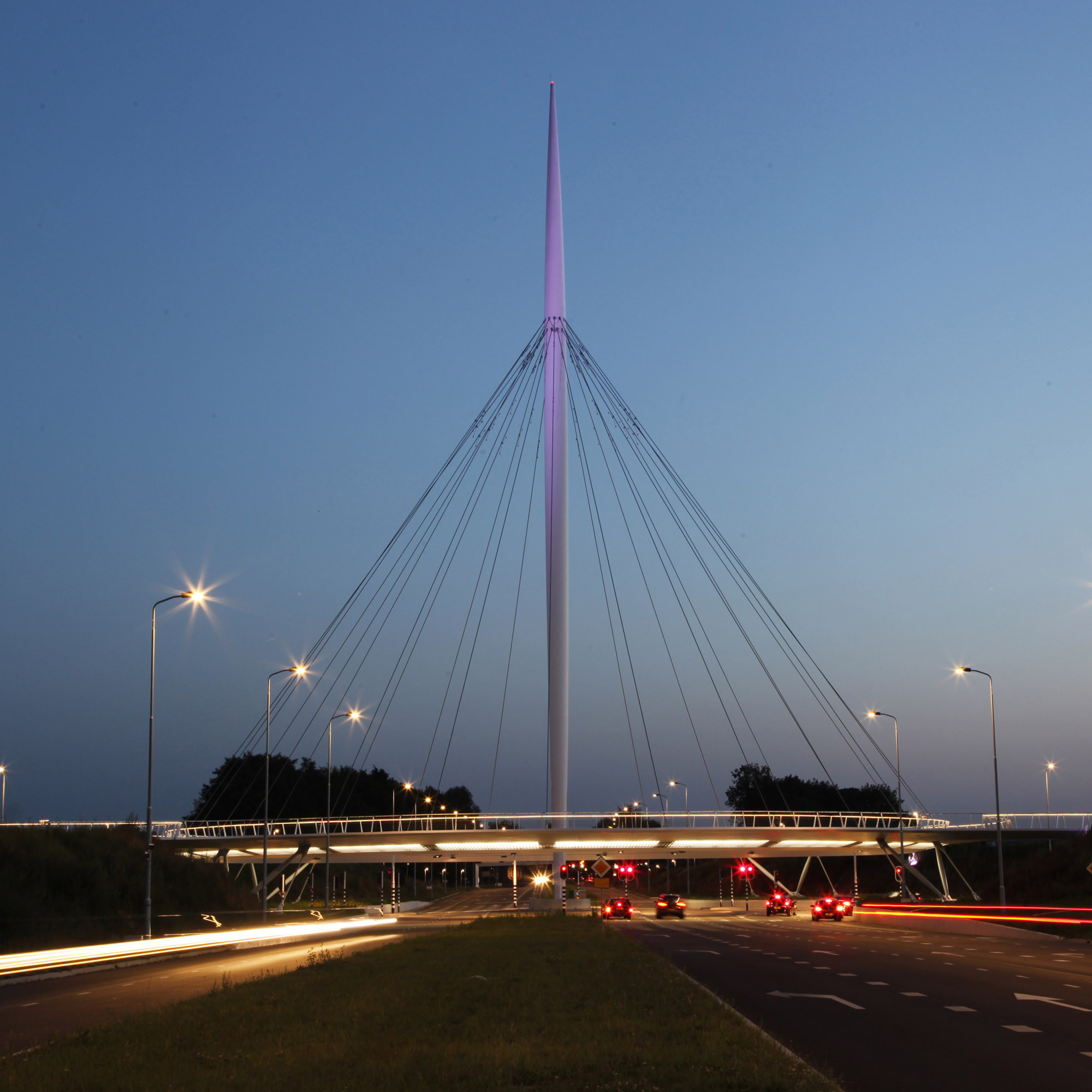 Hovenring, Circular Cycle Bridge / ipv Delft, Courtesy of ipv Delft