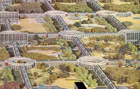 'Motopia' / Geoffrey Alan Jellicoe - Vía The Cartoonist