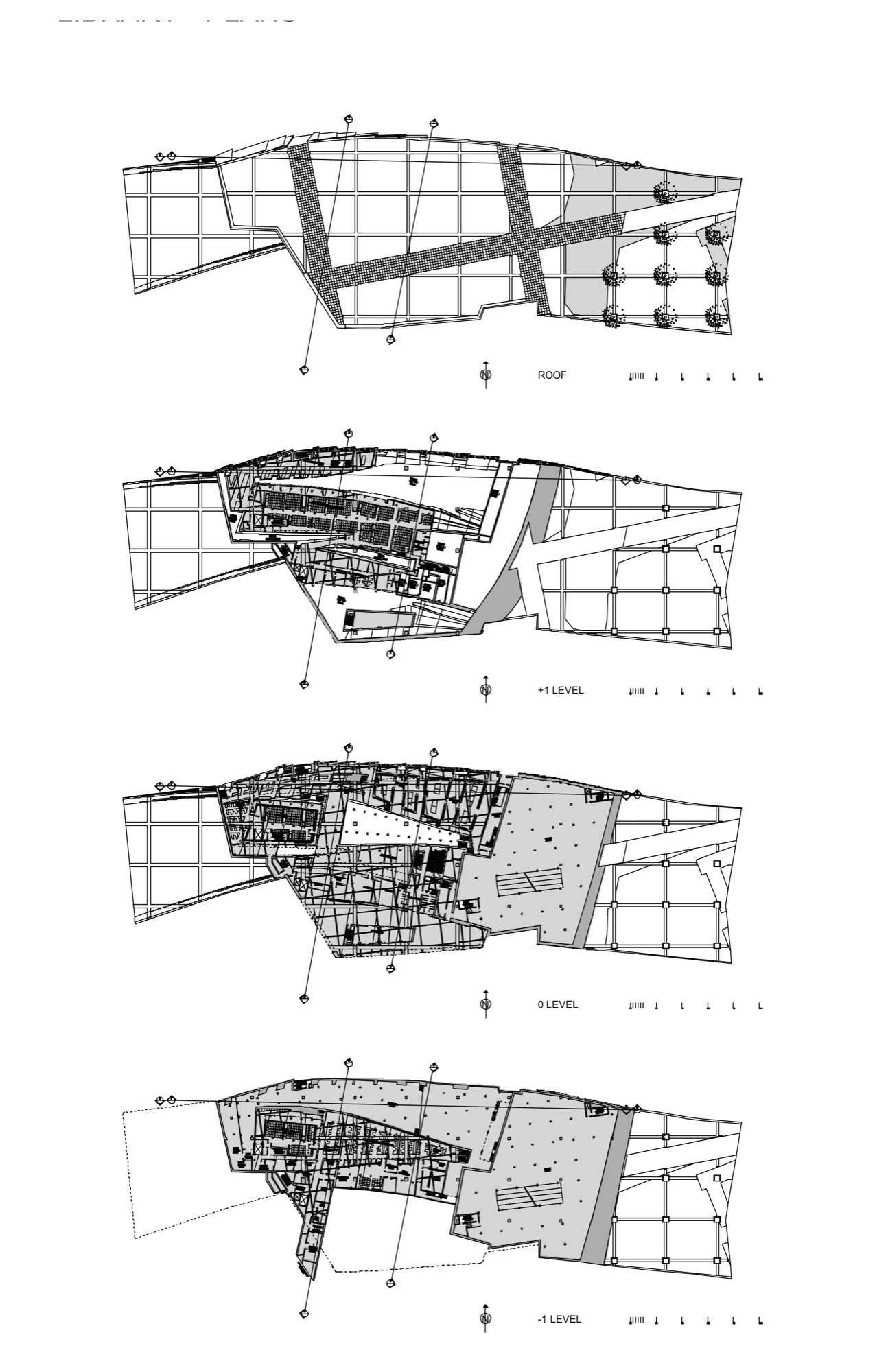 Plantas © Eisenman Architects