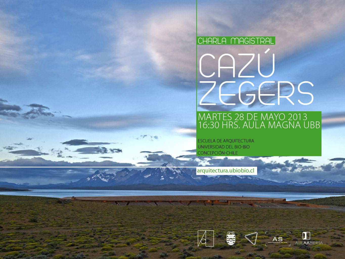 Charla Magistral de Cazú Zegers