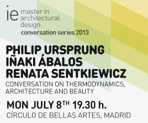 Conversaciones sobre termodinámica, arquitecura y belleza con Philip Ursprung, Iñaki Ábalos y Renata Sentkiewicz.