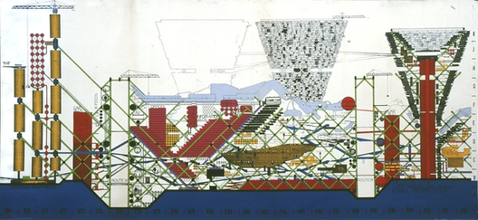 Clásicos de Arquitectura: The Plug-In City / Peter Cook, Archigram , por Peter Cook vía Archigram Archives