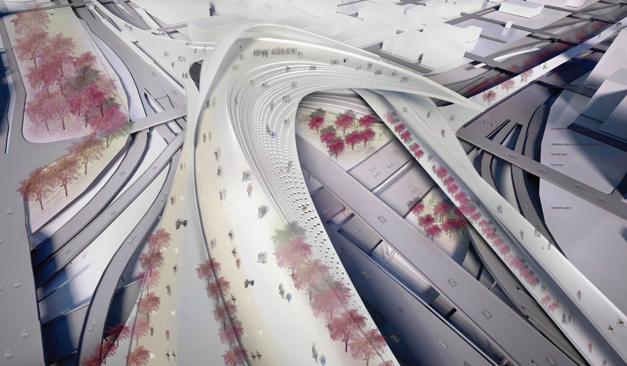 Chicago Bike Highway Interchange. Ratima Suwanrumpha. University of Michigan | Taubman College
