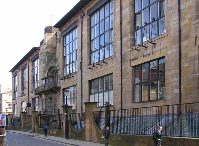 Fire Breaks Out at Glasgow School of Art ArchDaily