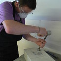 Teaching the craft of stonemasonry. Image © Cathie Clarke / Heritage Skills Hub