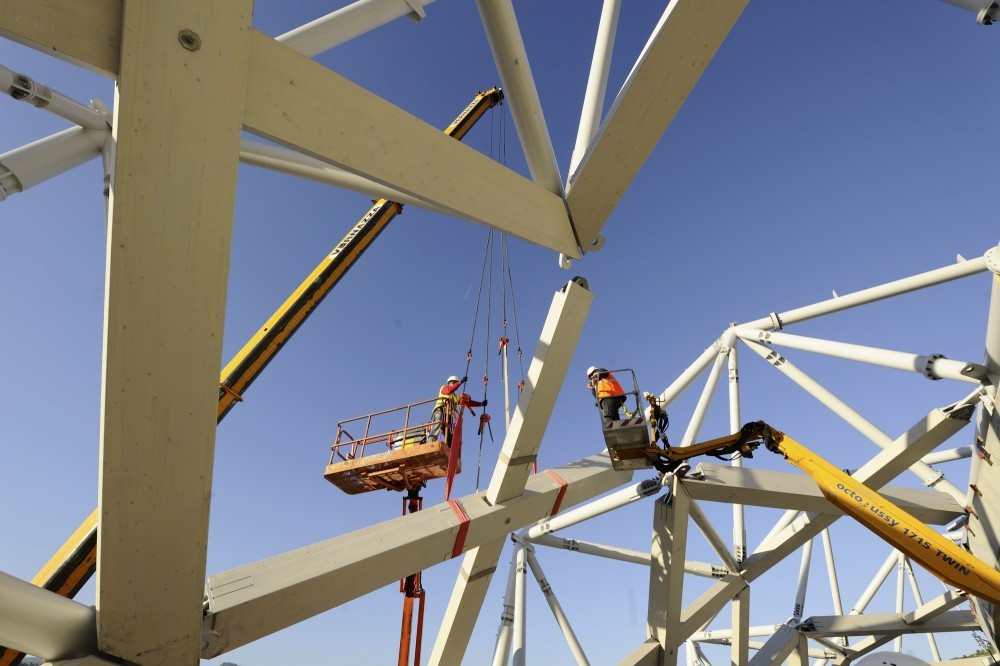 En Detalle: Estructuras a gran escala / Estadios, Willmote Allianz Rivera / Wilmotte & Associés Sa. Image © Miläne Servelle