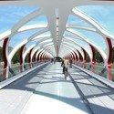 Peace Bridge / Santiago Calatrava. Image © Santiago Calatrava