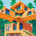 The Bird's Nest Villa. Image Courtesy of Koryo Tours The Bird's Nest Villa. Image Courtesy of Koryo Tours