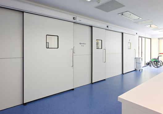 Automatismo Puertas Hospital / Glasstech
