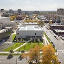 Allied Works’ Clyfford Still Museum is a quieter and more effective building than its neighbor, Daniel Libeskind’s Denver Art Museum. Image © Jeremy Bittermann