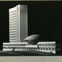 The Institute of information, model, 1971. Image © V. Zabolotnyj State Scientific Architecture and Construction Library