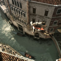 Ezio Auditore da Firenze jumping from four story buildings. Image © Ubisoft Montreal Ezio Auditore da Firenze jumping from four story buildings. Image © Ubisoft Montreal