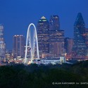 Margaret Hunt Hill Bridge / Santiago Calatrava. Image © Alan Karchmer