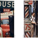 Magazine spread featuring photographs by Saul Leiter. Image Courtesy of Satellite Magazine