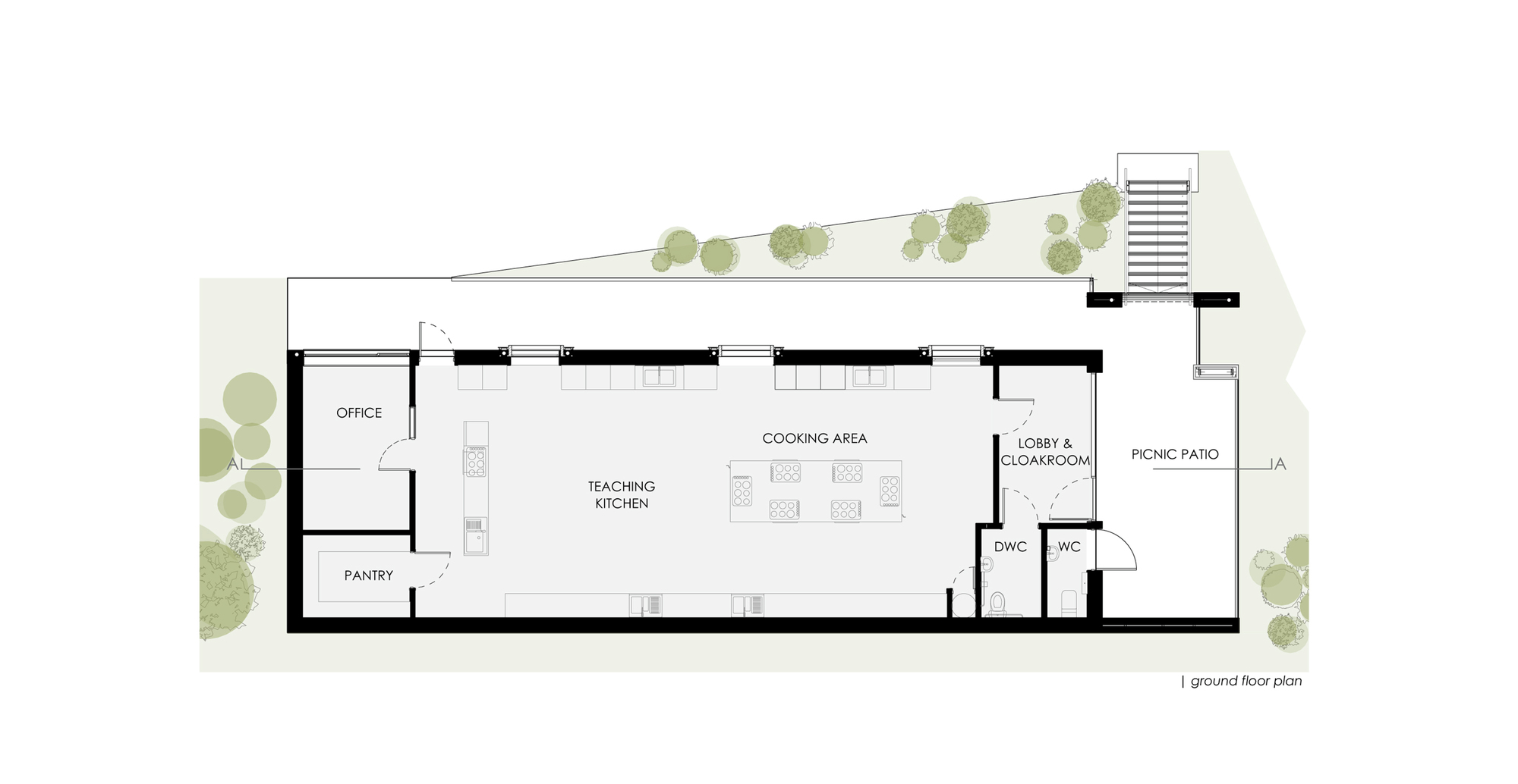 Teaching Kitchen Floor Plan gallery of good food matters / geraghty taylor architects - 10 Teaching Kitchen Floor Plan gallery of good food matters / geraghty taylor architects - 10