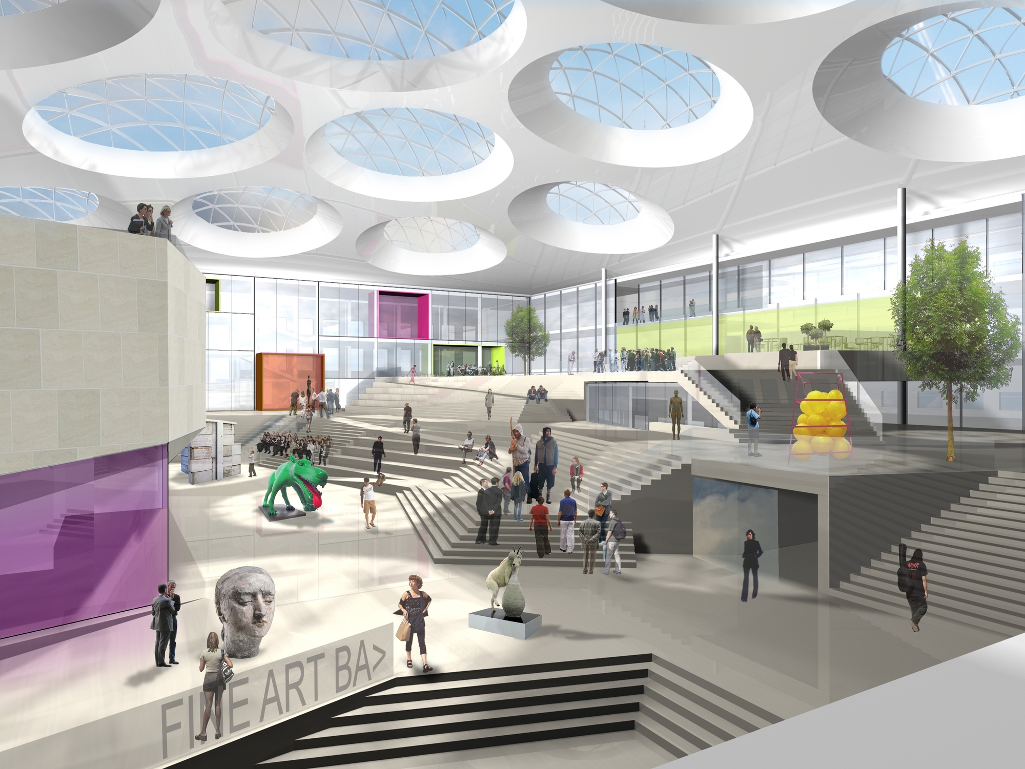 university of northampton / alison brooks architects | archdaily university of northampton / alison brooks architects | archdaily