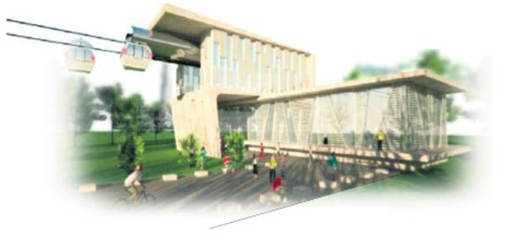 diseño estación - foto vía la Tercera
