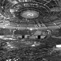 house monument of the Bulgarian communist party, mount buzludzha, 1981