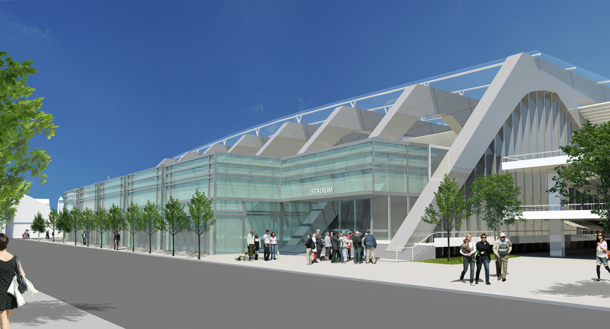 Lansdowne Park Sports Center Proposal / Cannon Design ArchDaily