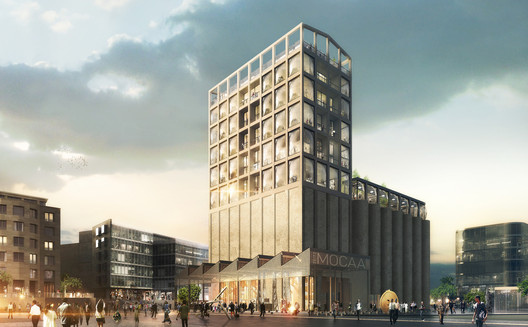 Thomas Heatherwick's Zeitz MOCAA design. Image Courtesy of Heatherwick Studio Thomas Heatherwick's Zeitz MOCAA design. Image Courtesy of Heatherwick Studio