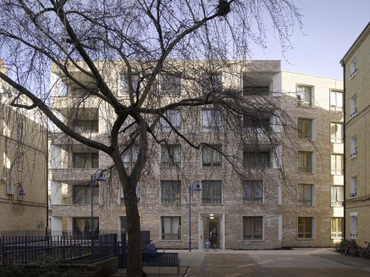 Nominated: Darbishire Place, E1 (London) / Níall McLaughlin Architects. Image © Nick Kane