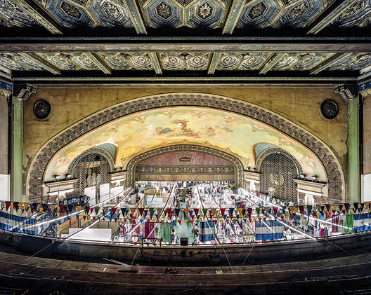 Westlake Theater, Los Angeles, CA, 2008. 1,949 seats, opened (1925), switched to second-run and Spanish language movies (1960s), converted to swap meet (1991), listed on the National Register of Historic Places (2009), closed (2011), waiting for reconversion. Image © Yves Marchand and Romain Meffre Westlake Theater, Los Angeles, CA, 2008. 1,949 seats, opened (1925), switched to second-run and Spanish language movies (1960s), converted to swap meet (1991), listed on the National Register of Historic Places (2009), closed (2011), waiting for reconversion. Image © Yves Marchand and Romain Meffre