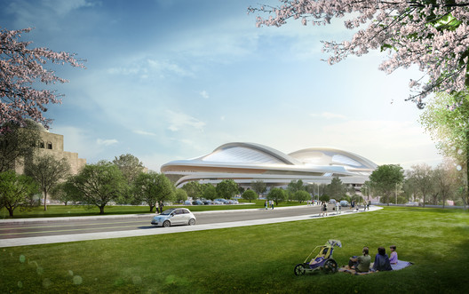 © Zaha Hadid Architects. Image by Methanoia