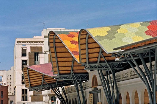 Santa Caterina Market, Barcelona. Image © Alex Gaultier