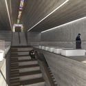 Renderings of Lux Aeterna, the cliffside church which is OPA's follow-up to Casa Brutale. Image Courtesy of OPA