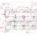 An early design sketch made with the Chief, the Carpenter, and a Translator. Image © Josh Wallace An early design sketch made with the Chief, the Carpenter, and a Translator. Image © Josh Wallace