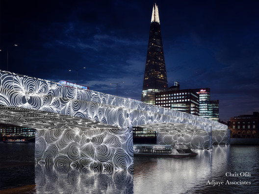 Blurring Boundaries / Adjaye Associates. London Bridge. Image © Malcolm Reading Consultants and Adjaye Associates