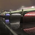 A River Ain't Too Much To Light / Les Éclairagistes Associés with ecqi and Federico Pietrella. Westminster Bridge. Image © Malcolm Reading Consultants and Les Éclairagistes Associés