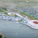 Feyenoord City Bird's-Eye View. Image © OMA