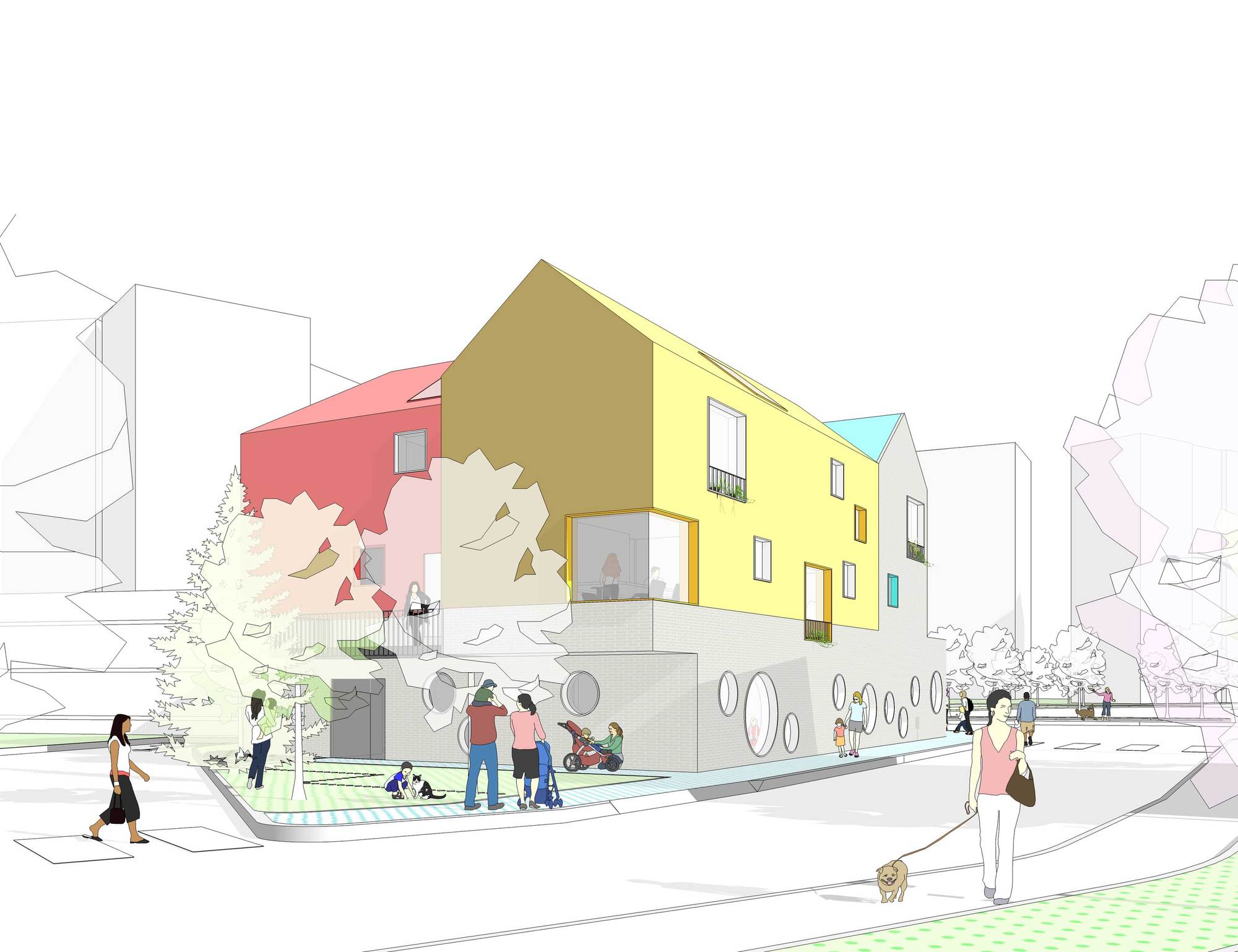 Kindergarten Design Competition | daniel valle architects unveils winning kindergarten Kindergarten Design Competition | daniel valle architects unveils winning kindergarten