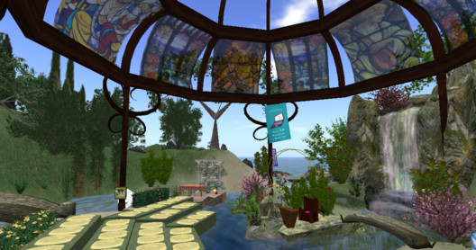 Screenshot of Unitarian Universalism via Second Life Screenshot of Unitarian Universalism via Second Life