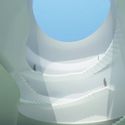 Cultural Center Interior Court. Image Courtesy of Steven Holl Architects Cultural Center Interior Court. Image Courtesy of Steven Holl Architects