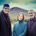 Rafael Aranda, Carme Pigem and Ramon Vilalta Photo by Javier Lorenzo Domínguez